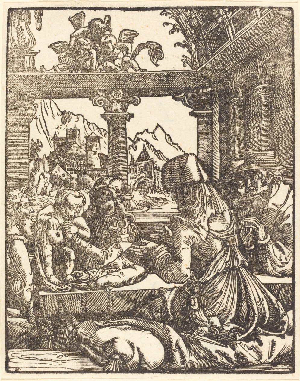 Svaté příbuzenství od Albrecht Altdorfer