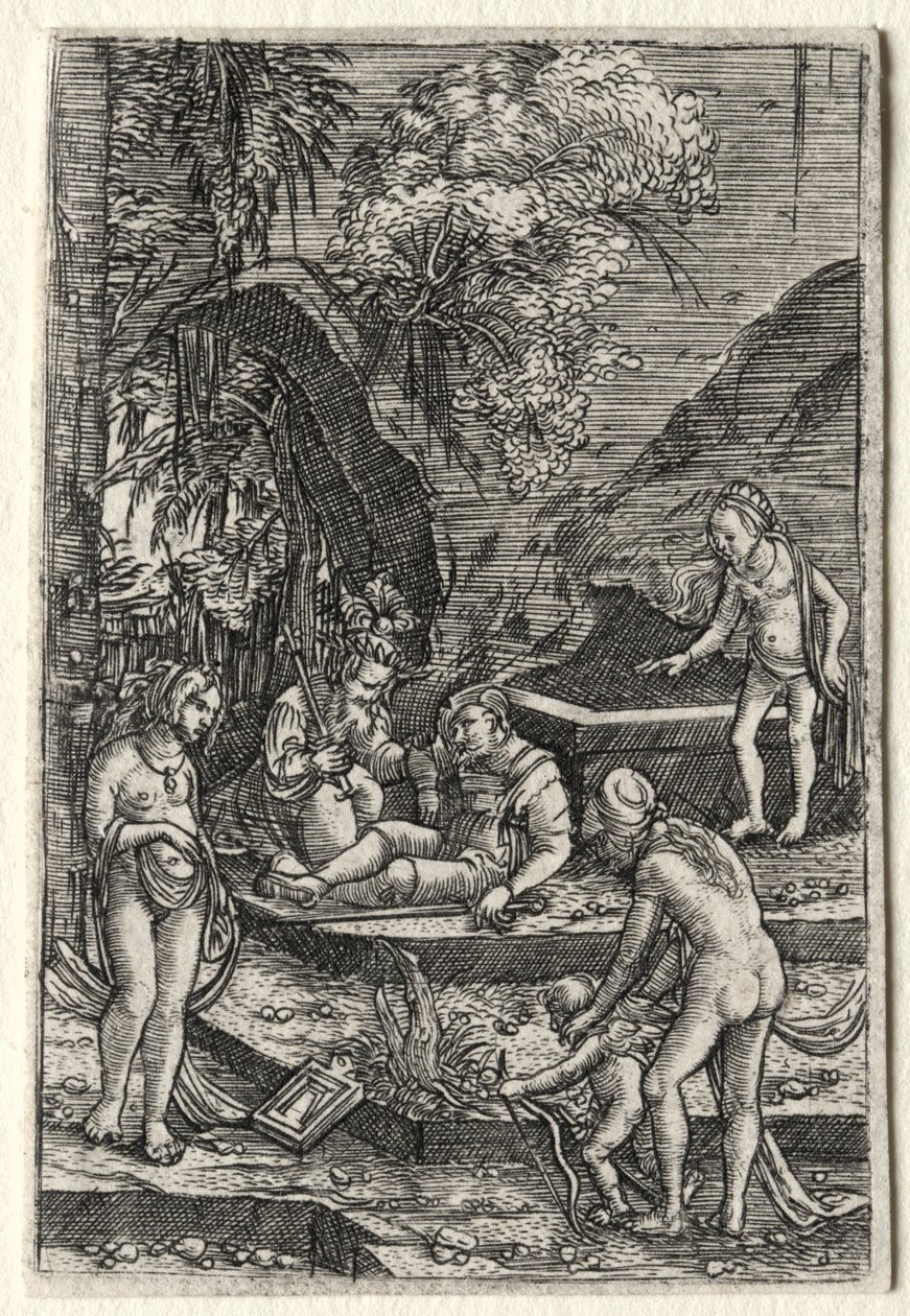 Soud v Paříži, 1511. od Albrecht Altdorfer