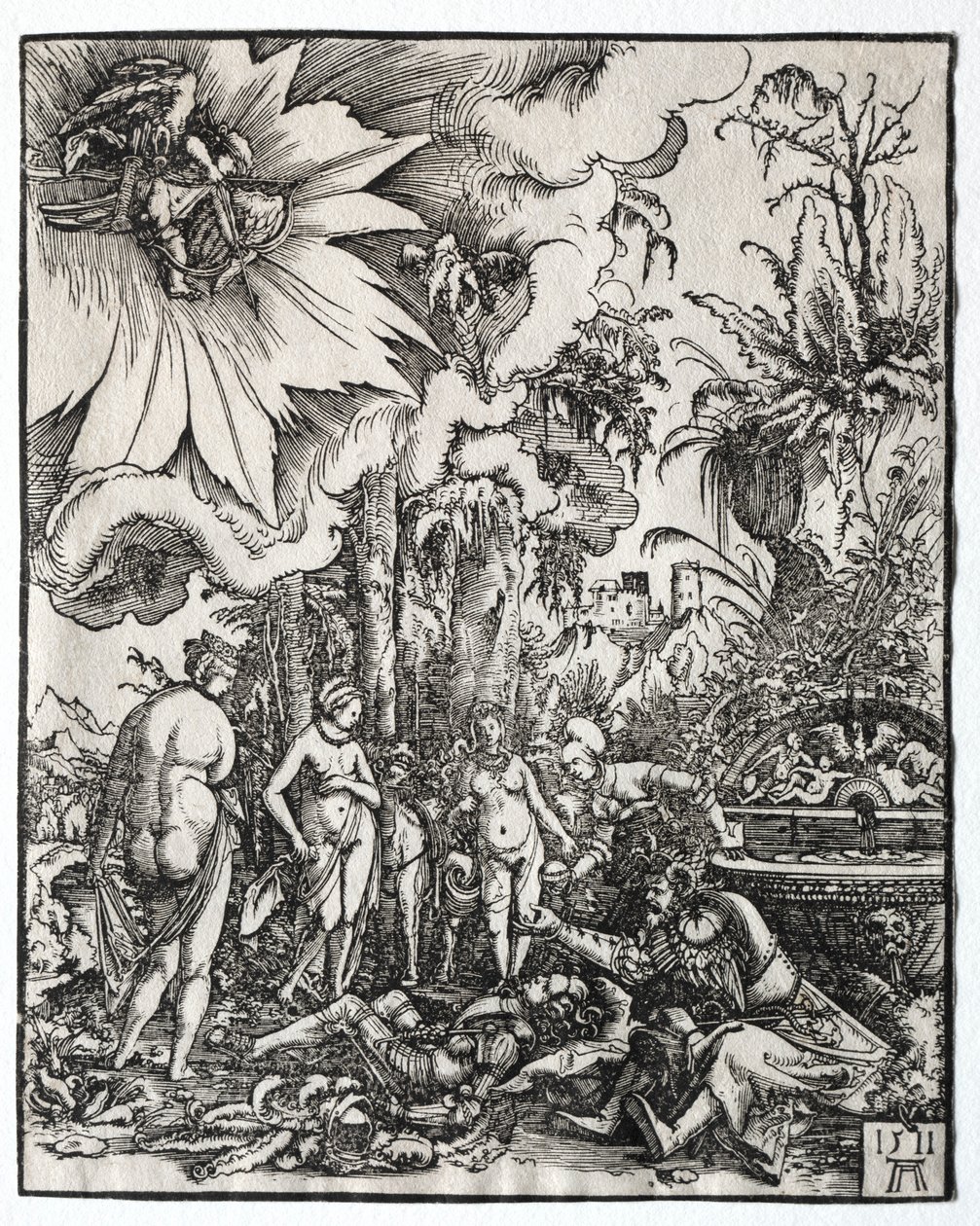 Soud v Paříži, 1511. od Albrecht Altdorfer
