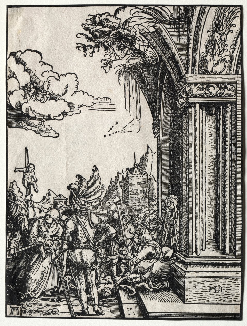 Masakr neviňátek, 1511. od Albrecht Altdorfer