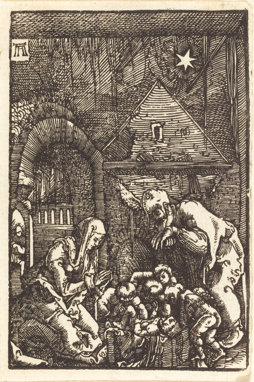 Narození Páně od Albrecht Altdorfer