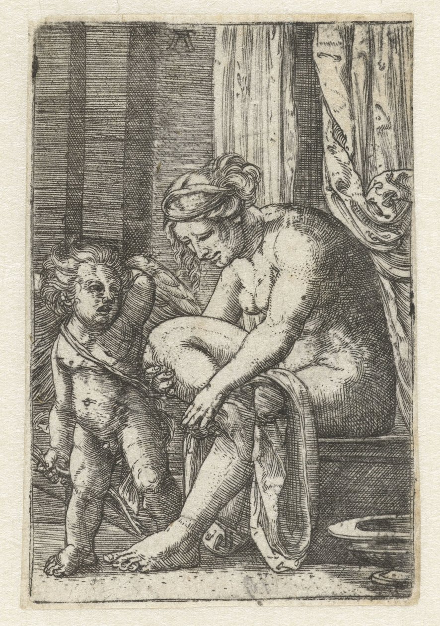 Venuše po koupeli od Albrecht Altdorfer