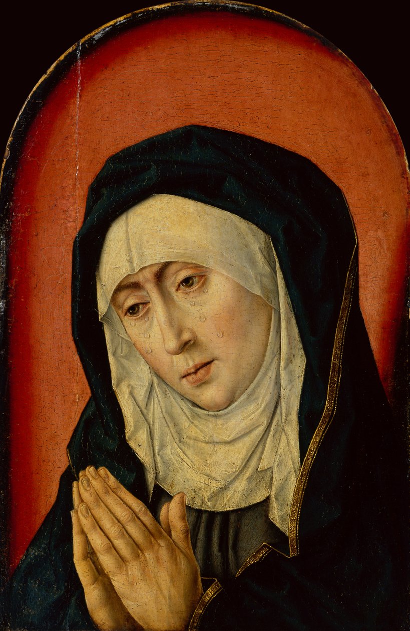 Mater Dolorosa (olej na panelu) od Albrecht Bouts