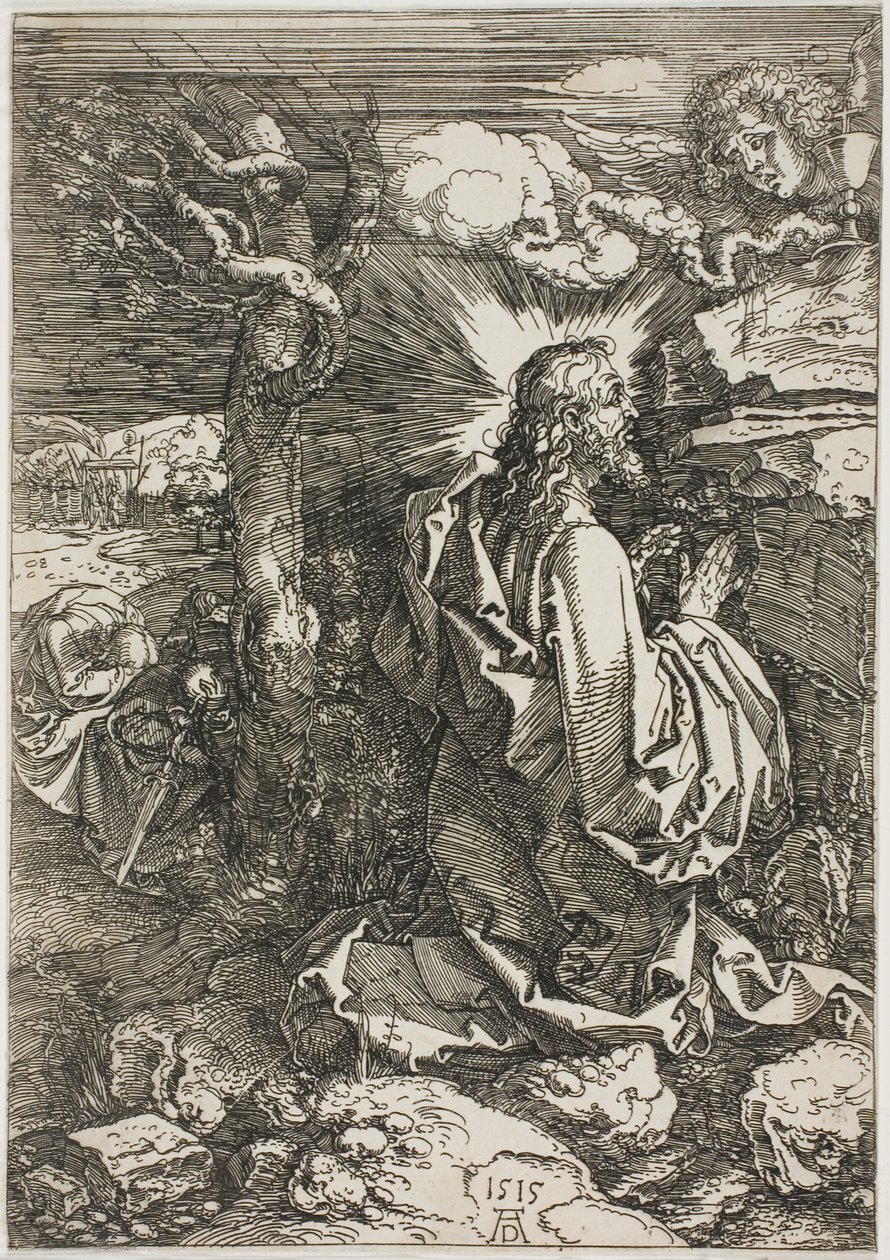 Agónie v zahradě od Albrecht Dürer