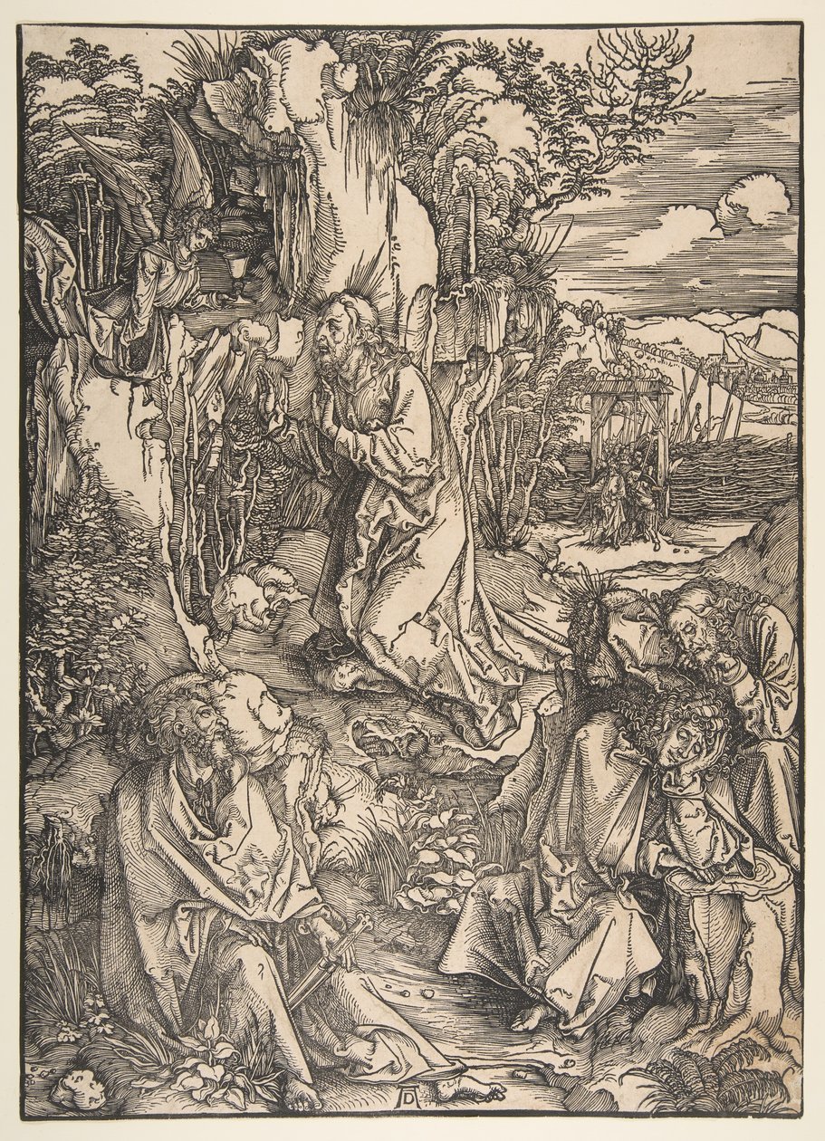 Agónie v zahradě.n.d. od Albrecht Dürer