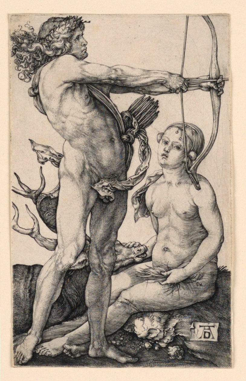 Apollo a Diana od Albrecht Dürer