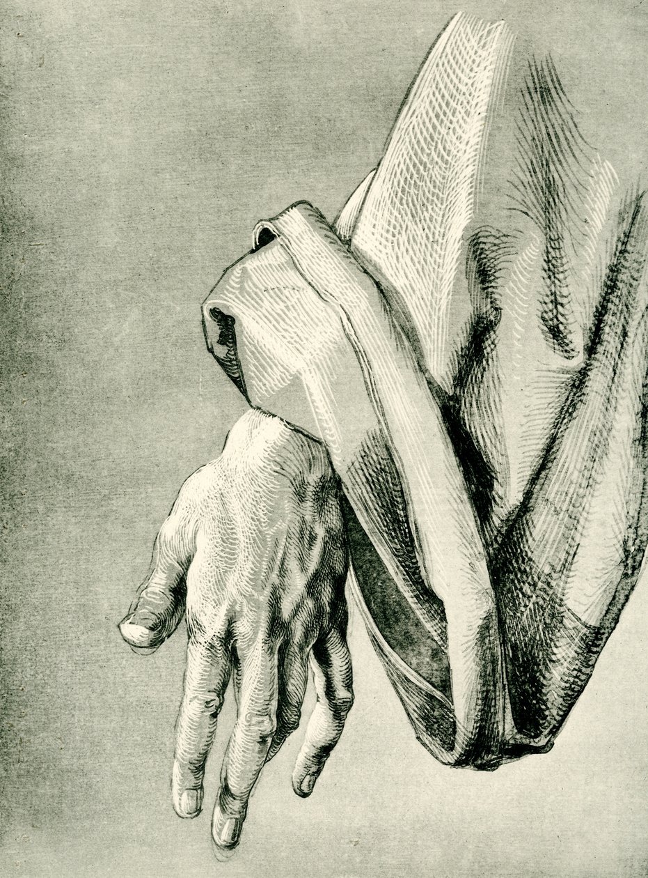 Apoštolská ruka od Albrecht Dürer