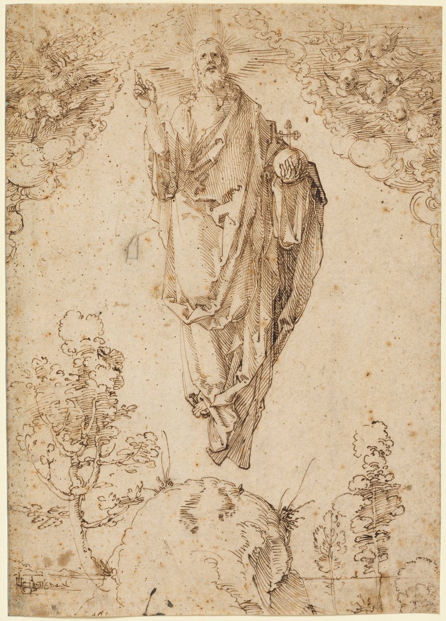 Nanebevstoupení Krista od Albrecht Dürer