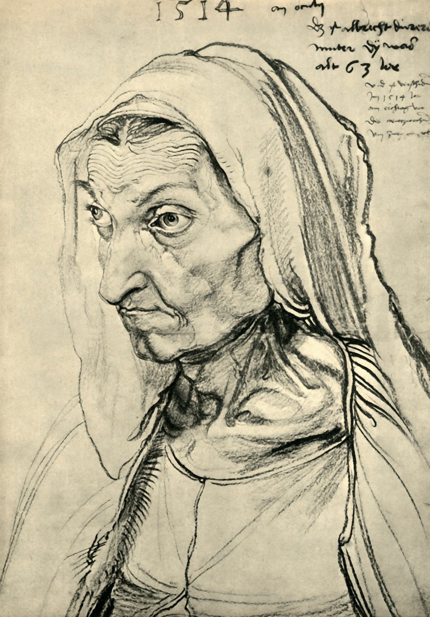 Barbara Durerová, 1514, 1943. od Albrecht Dürer