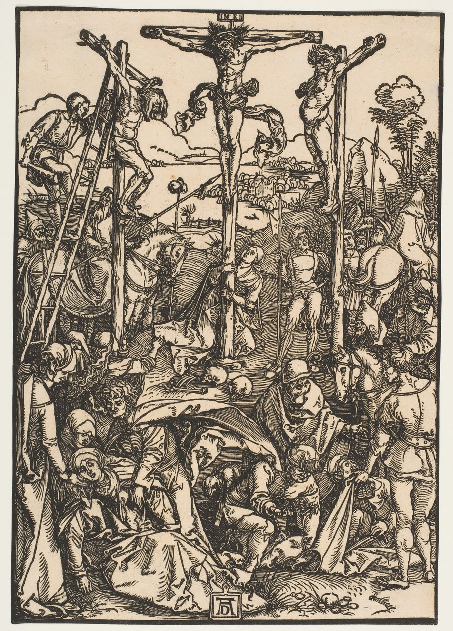 Kalvárie se třemi kříži, ca. 1503. od Albrecht Dürer