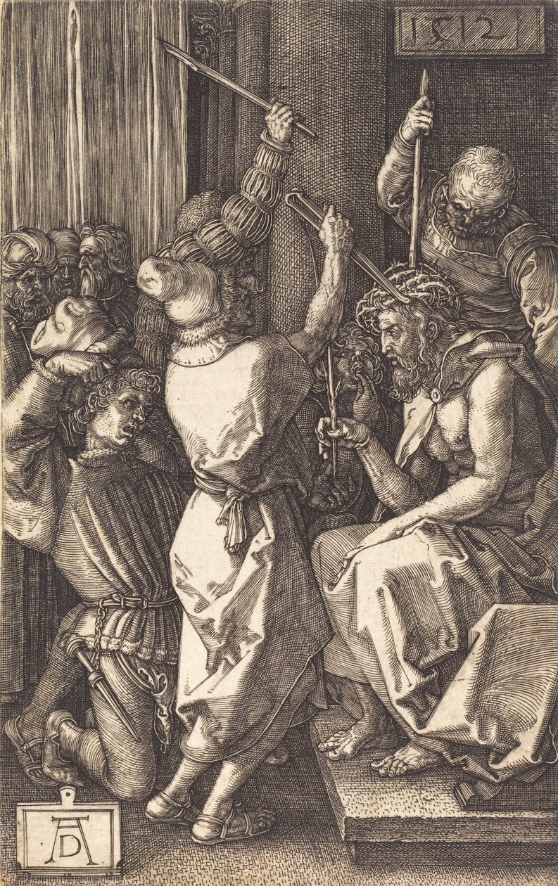 Kristus korunovaný trním, 1512. od Albrecht Dürer