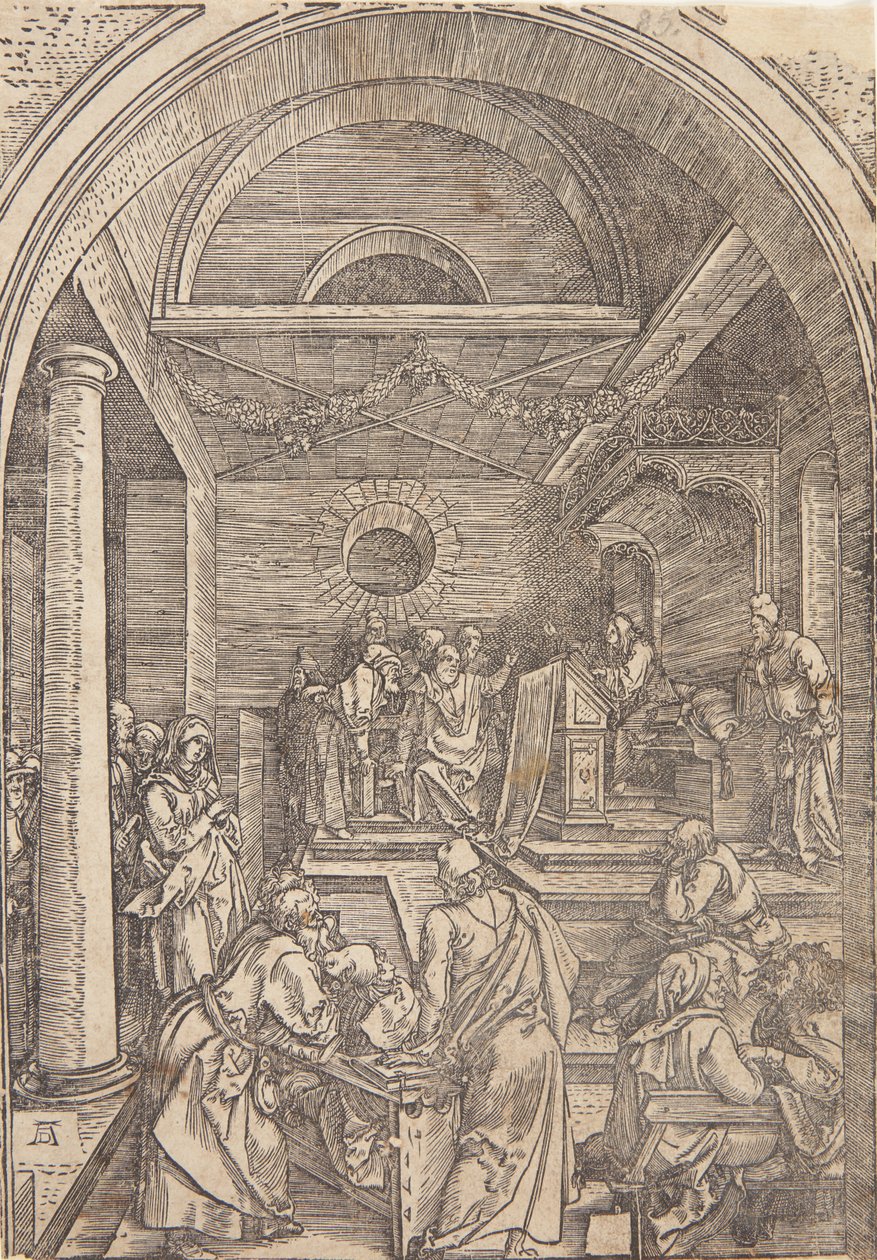 Kristus mezi lékaři od Albrecht Dürer