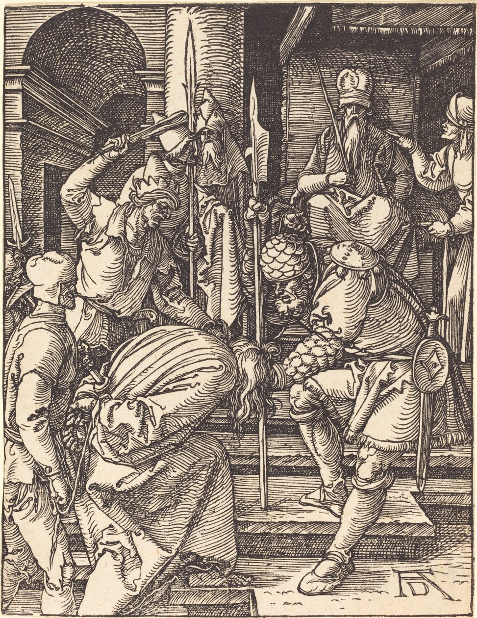Kristus před Annášem od Albrecht Dürer