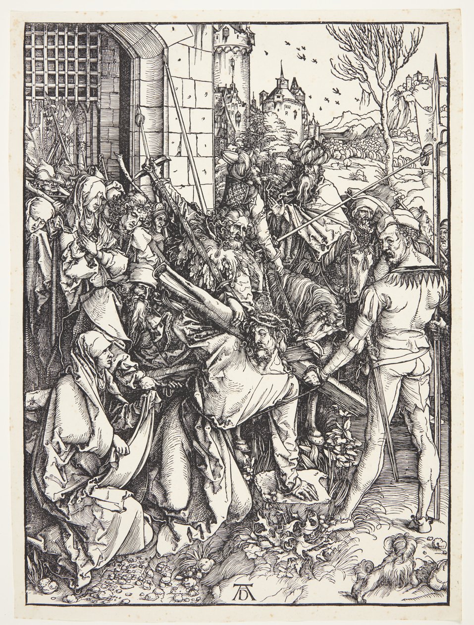 Kristus nesoucí kříž od Albrecht Dürer
