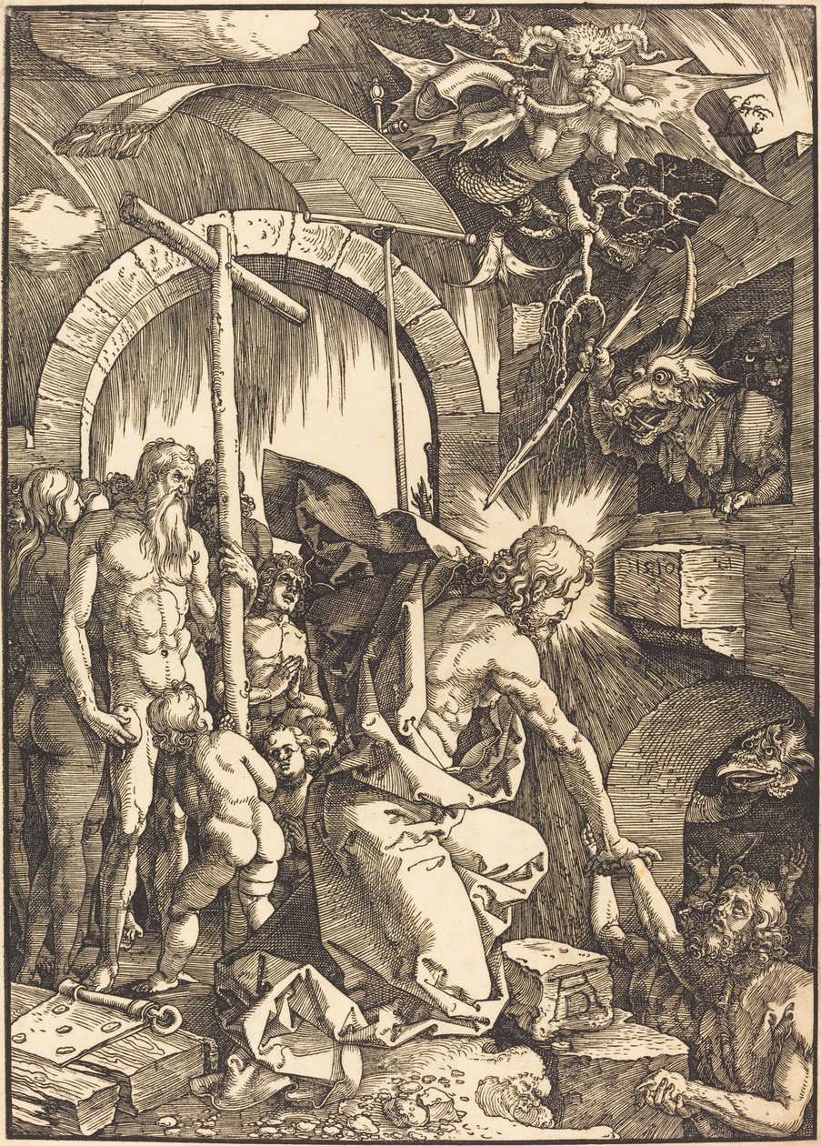 Kristus v limbu od Albrecht Dürer