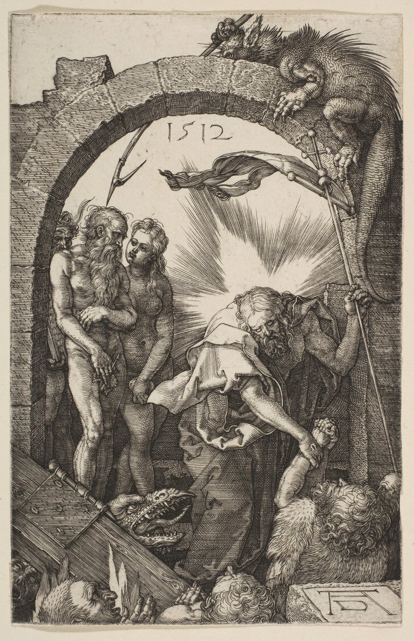 Kristus v limbu, z Umučení, 1512. od Albrecht Dürer