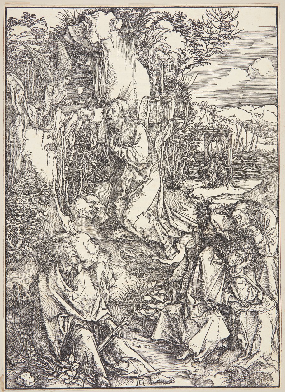 Kristus z Olivetské hory od Albrecht Dürer