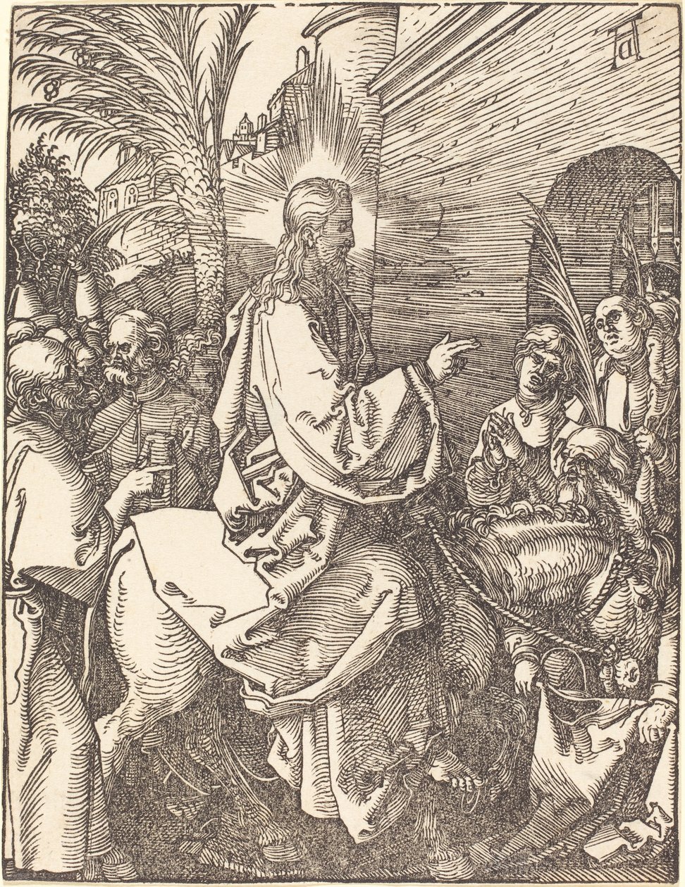Kristův vjezd do Jeruzaléma od Albrecht Dürer