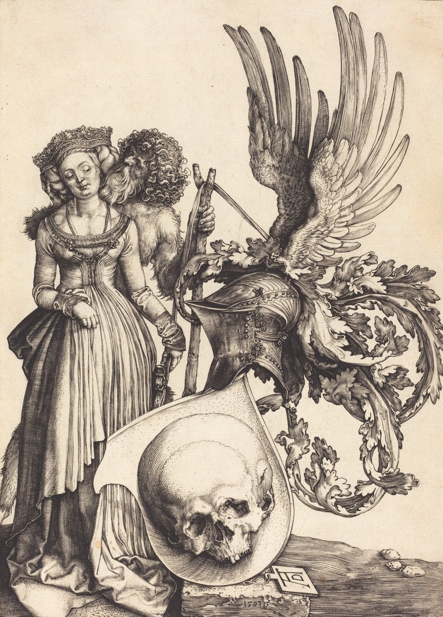 Erb s lebkou, 1503. od Albrecht Dürer