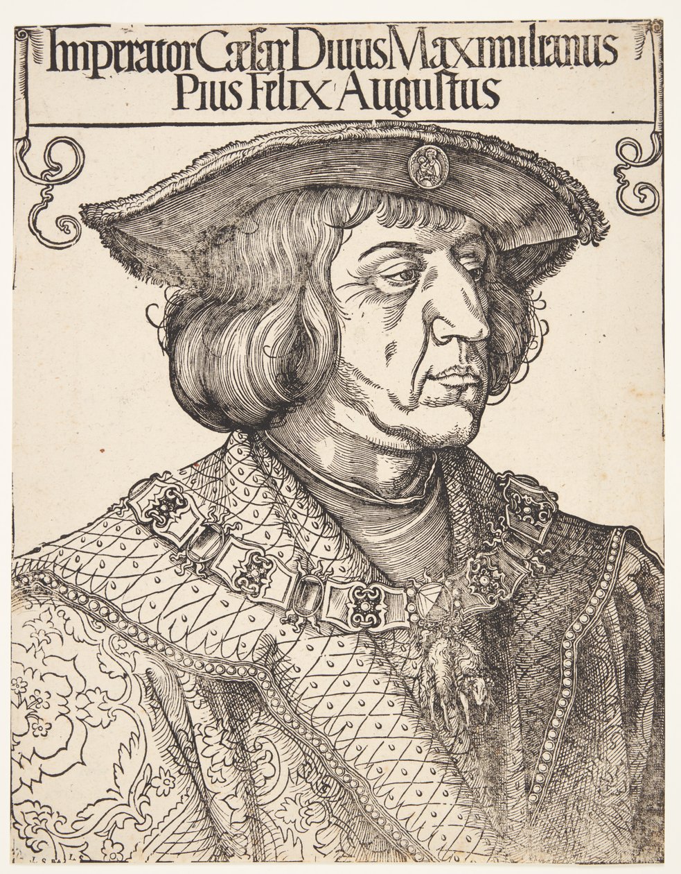 Císař Maxmilián I od Albrecht Dürer