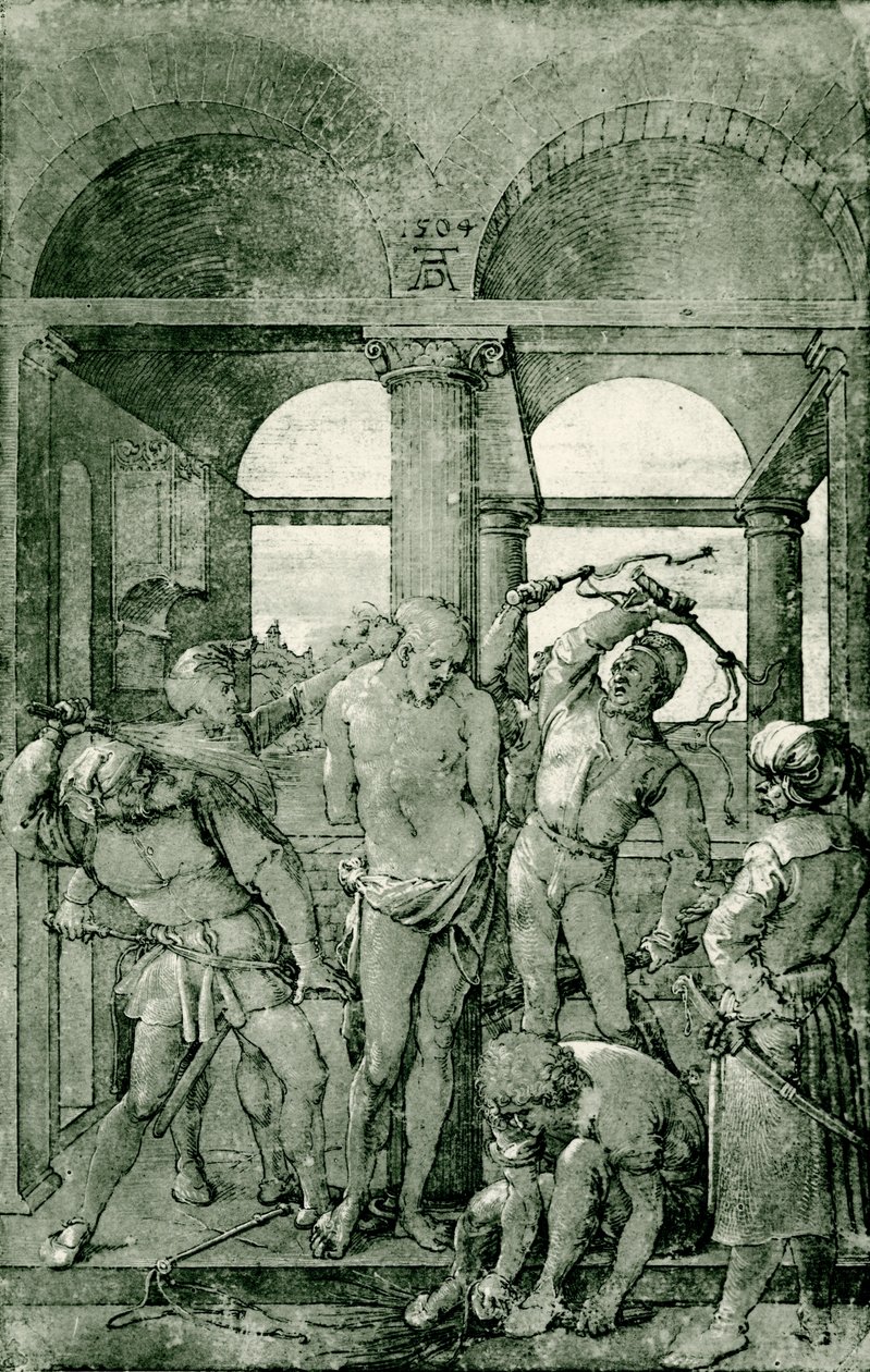 Bičování Krista od Albrecht Dürer