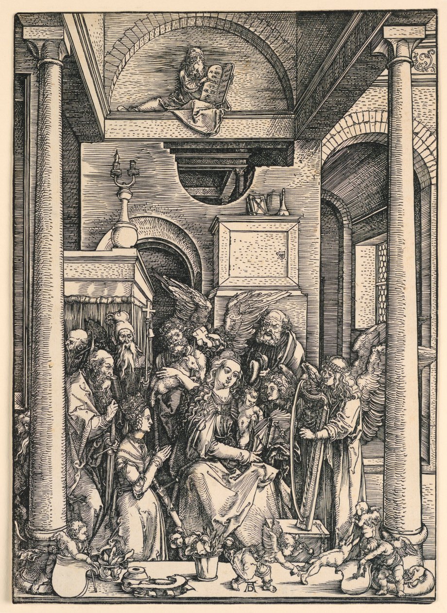 Oslava Panny od Albrecht Dürer