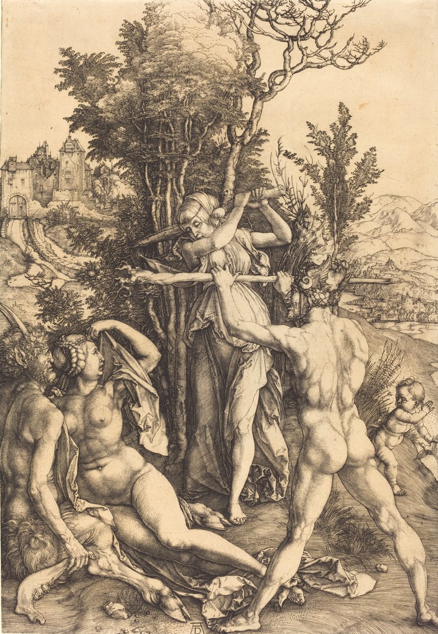 Herkules na rozcestí, 14981499. od Albrecht Dürer