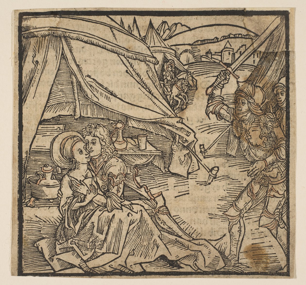 Ilustrace z Ritter von Turn, 1493.n.d. od Albrecht Dürer