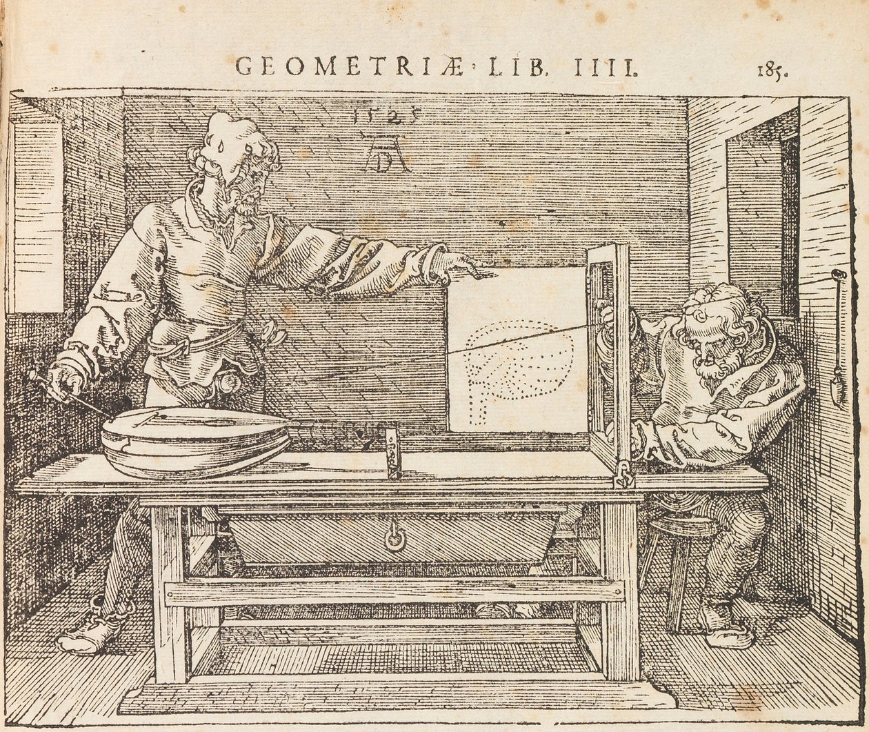 Institutionum geometricarum libri quatuor, 1528. od Albrecht Dürer