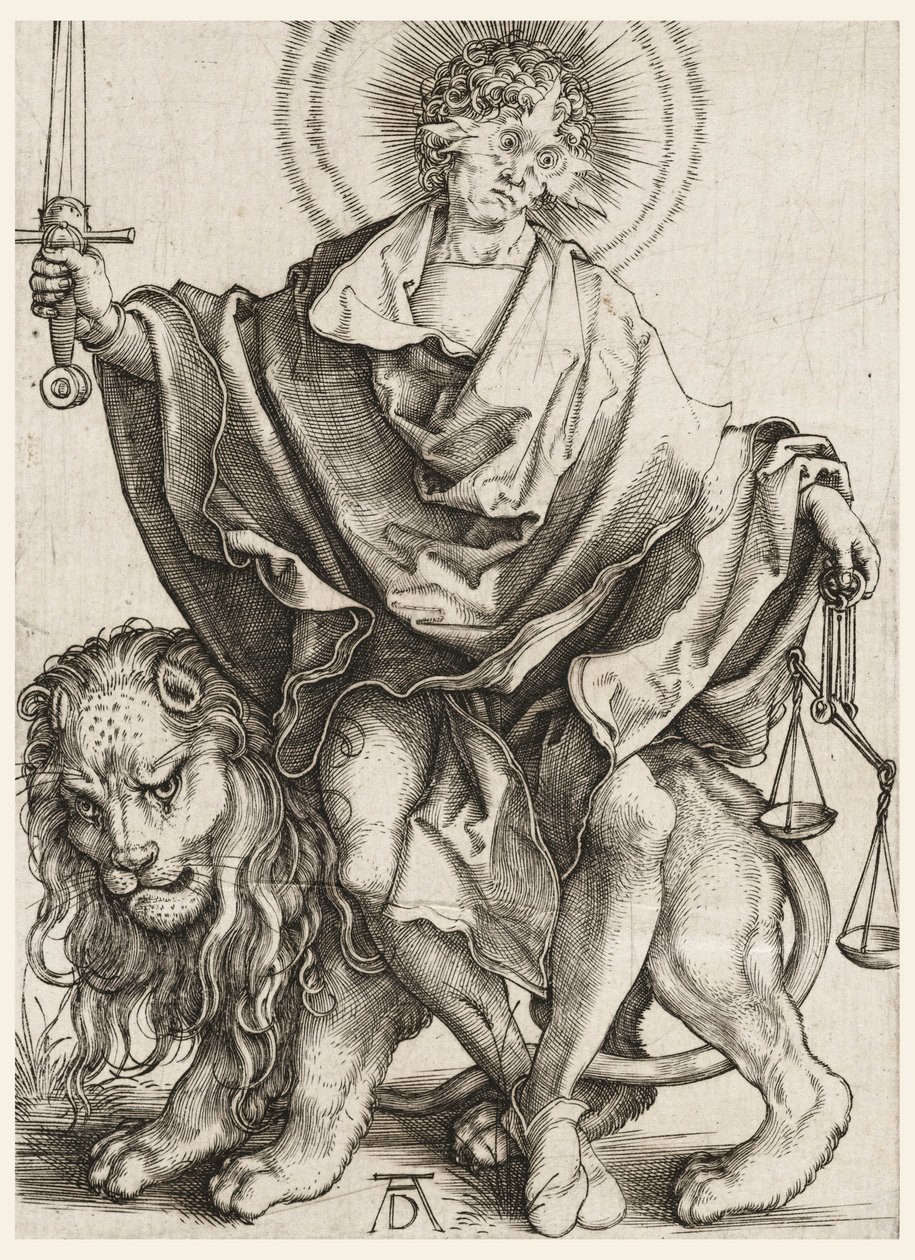 Spravedlnost od Albrecht Dürer