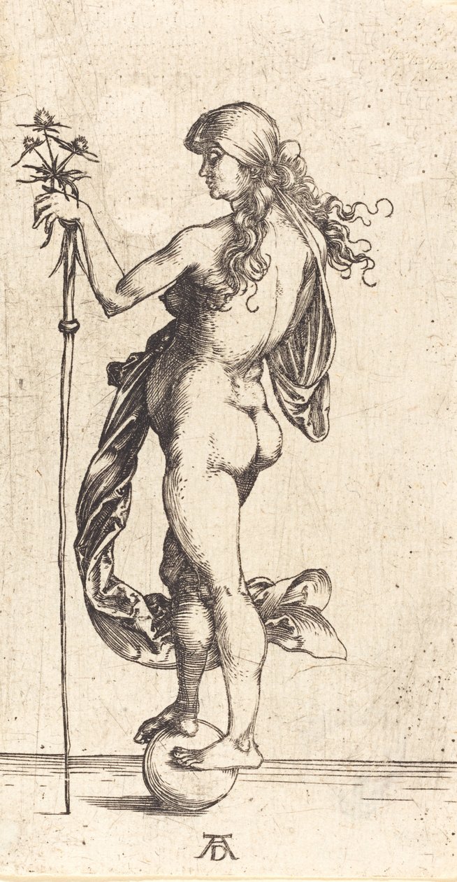 Little Fortune, c. 1496. od Albrecht Dürer
