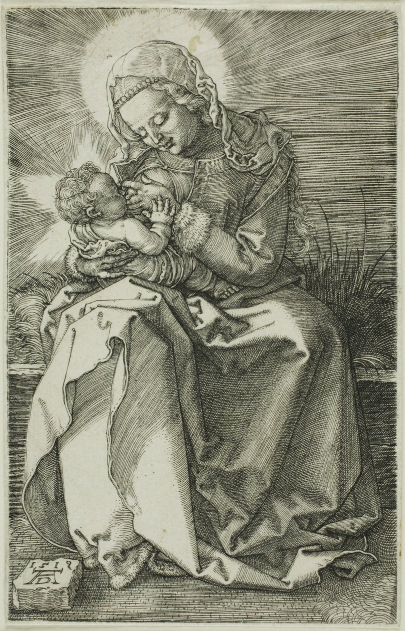 Kojící Madonna od Albrecht Dürer
