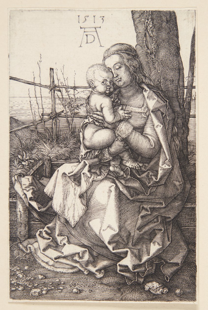 Madonna kojící od Albrecht Dürer