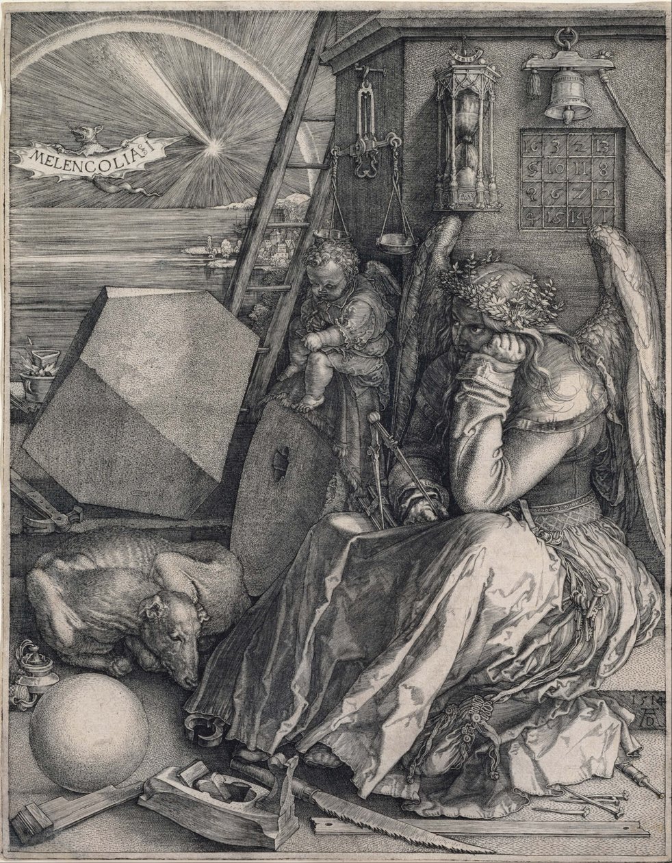 Melencolia I. od Albrecht Dürer