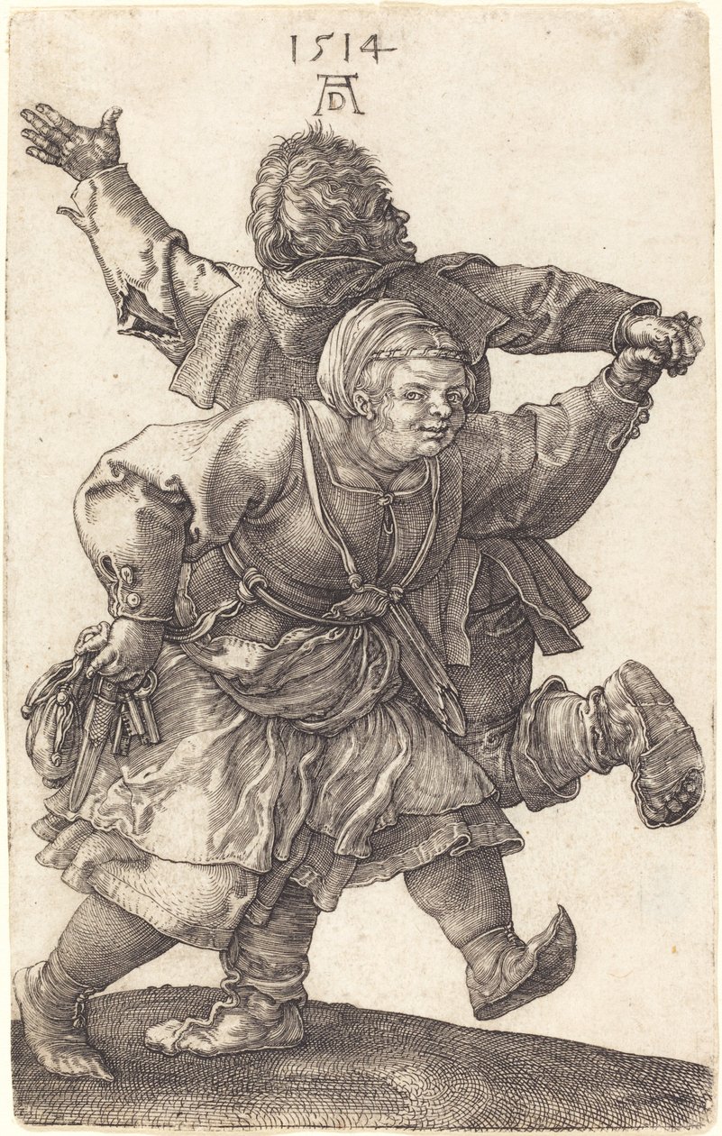 Rolnický párový tanec od Albrecht Dürer