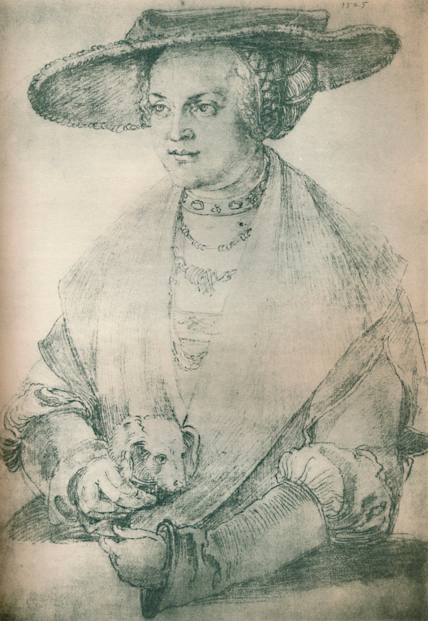 Portrét dámy, c1500-1520, 1903 od Albrecht Dürer