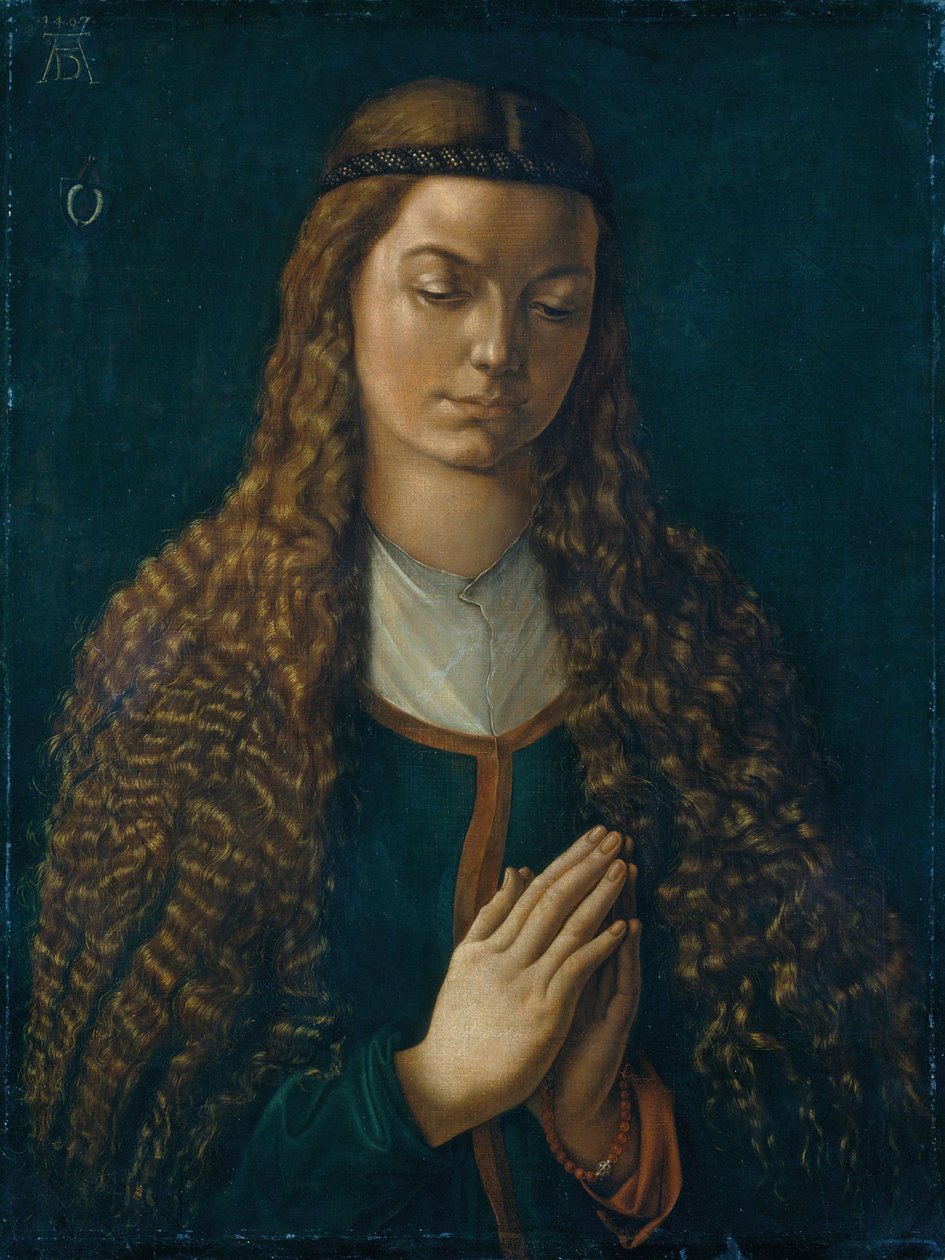 Portrét mladé ženy od Albrecht Dürer