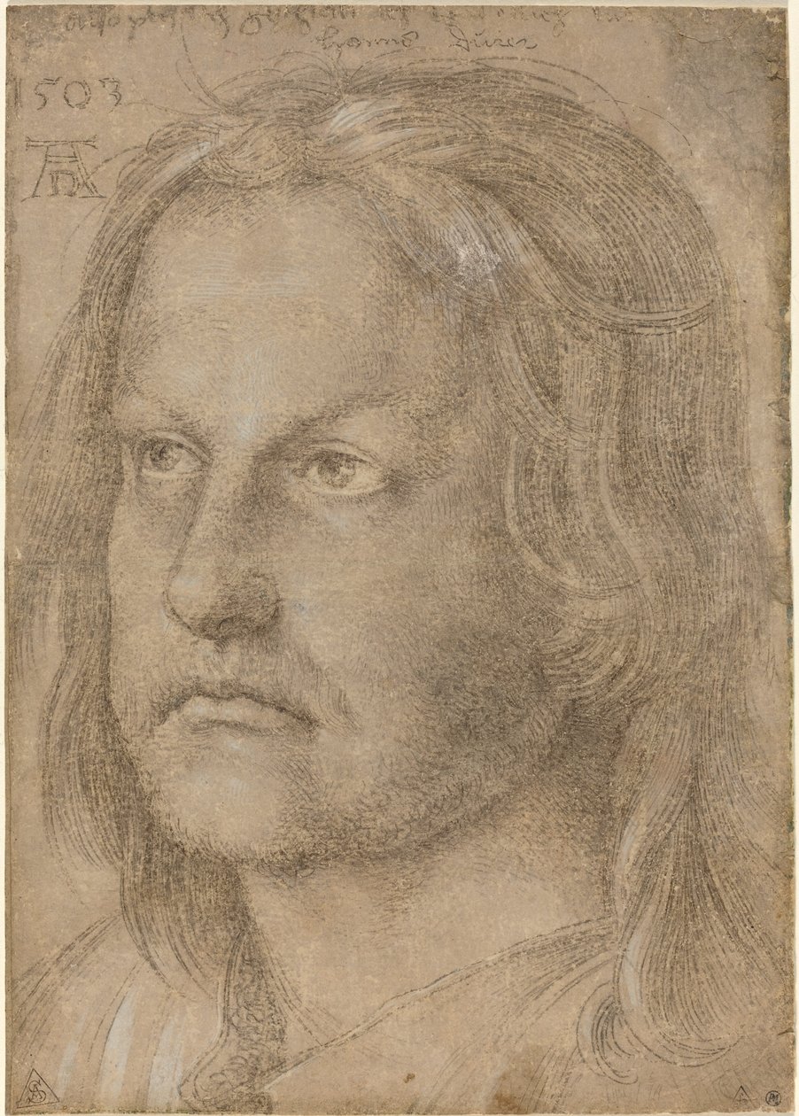 Portrét neznámého muže od Albrecht Dürer