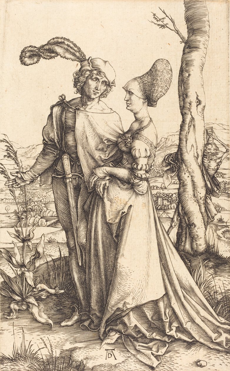 Promenáda, c. 1497. od Albrecht Dürer