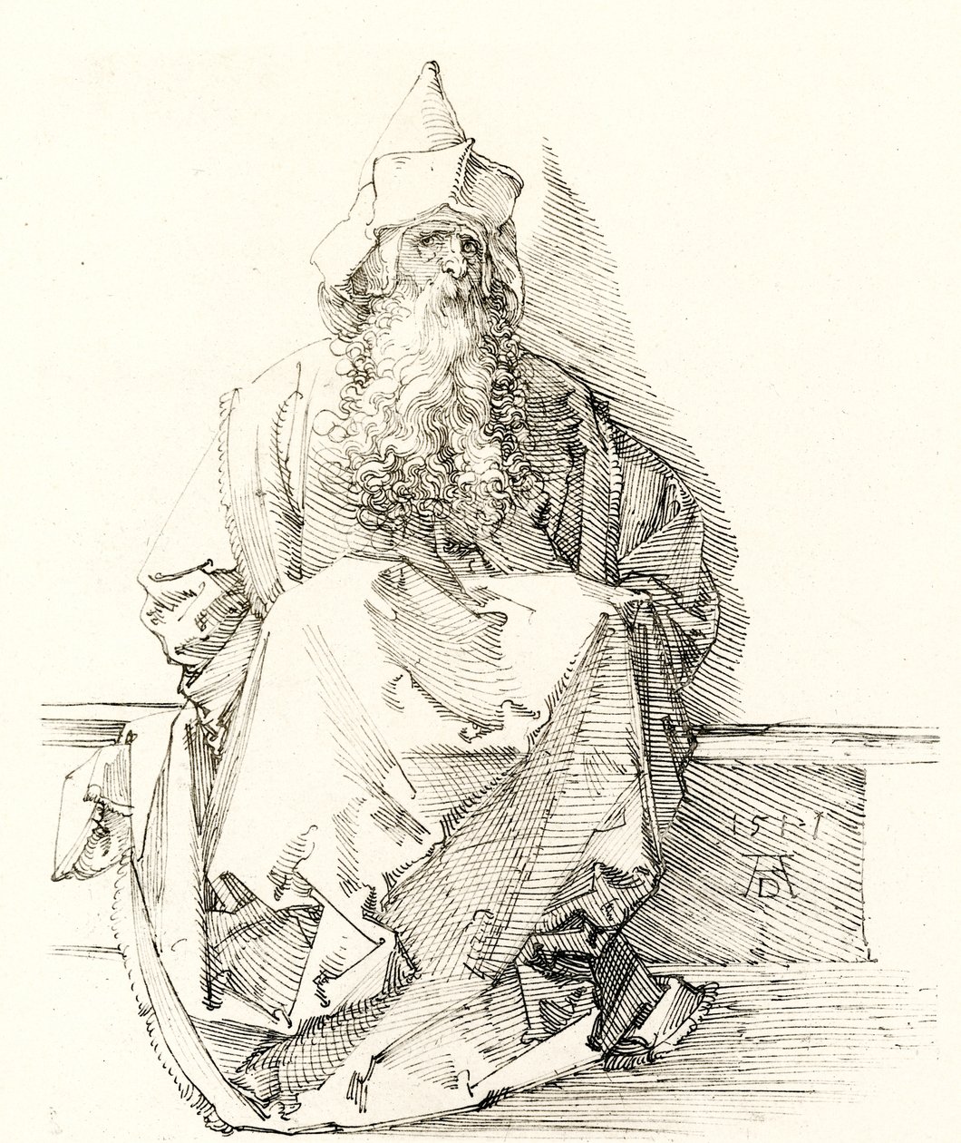 Postava proroka od Albrecht Dürer