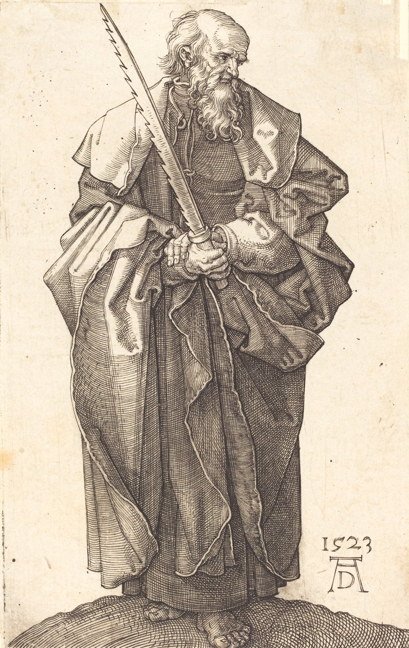 Svatý Šimon, 1523. od Albrecht Dürer