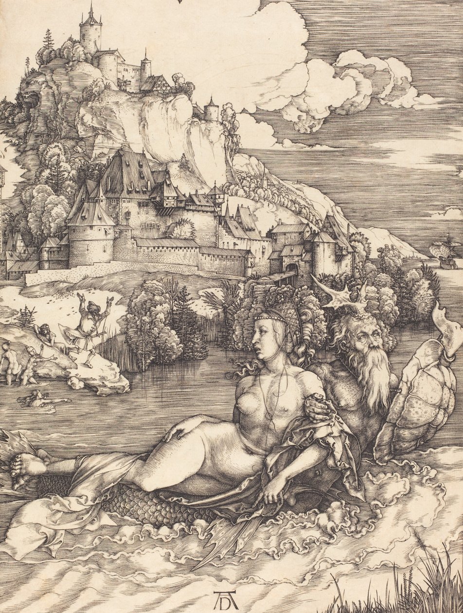 Sea Monster The Sea Wonder, c. 1498. od Albrecht Dürer
