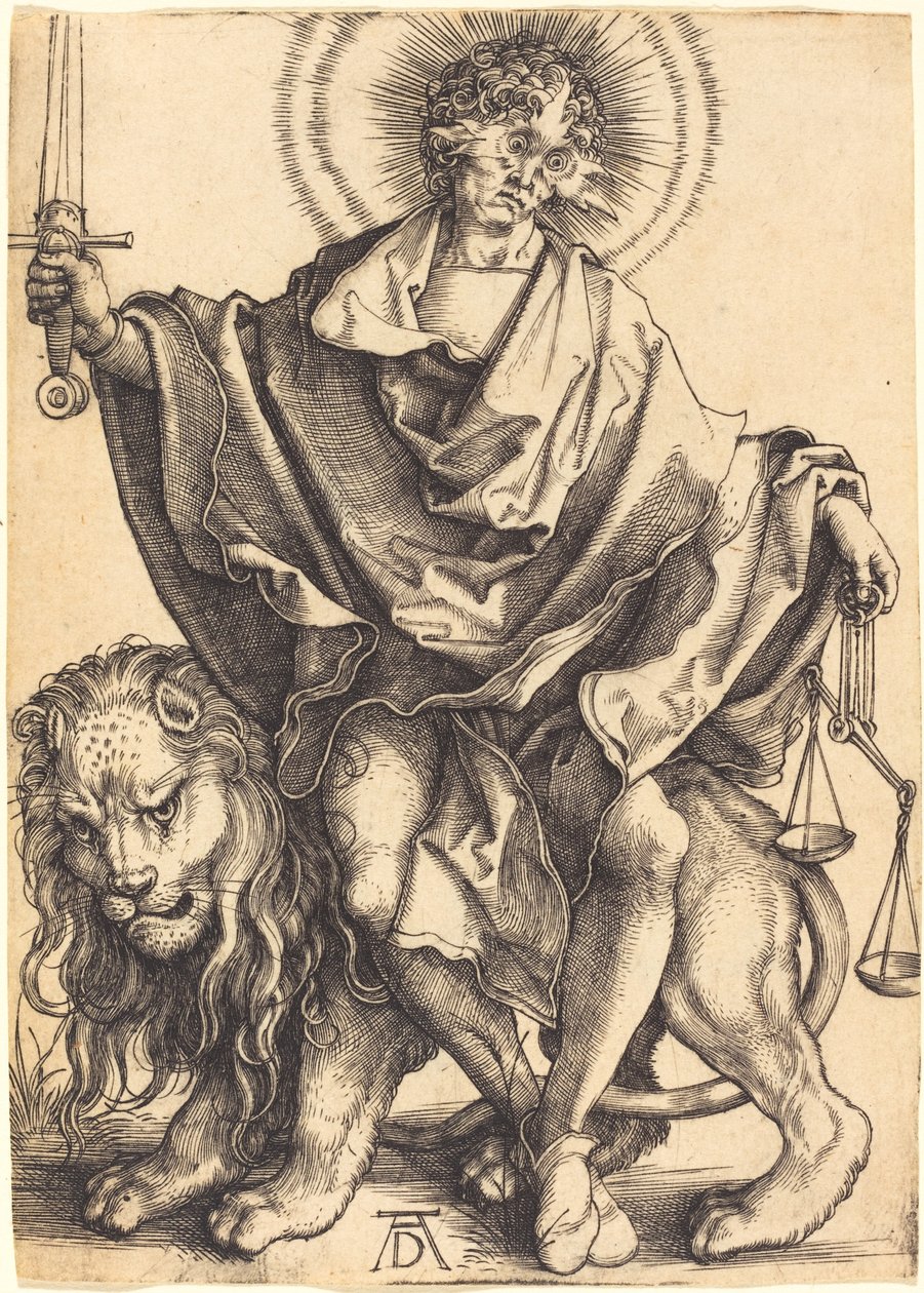 Slunce spravedlnosti od Albrecht Dürer