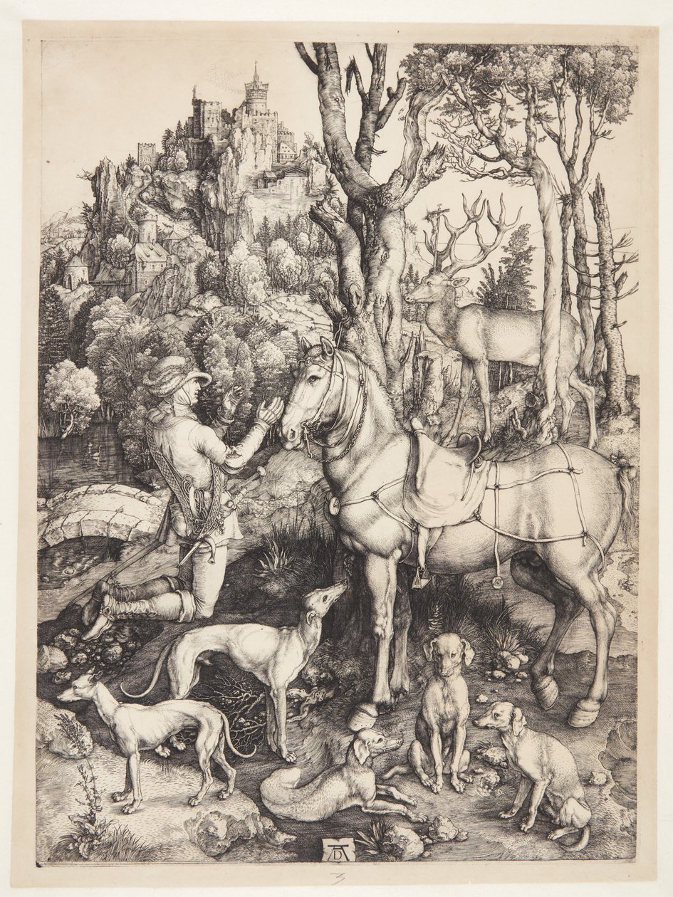 Sv. Eustace od Albrecht Dürer