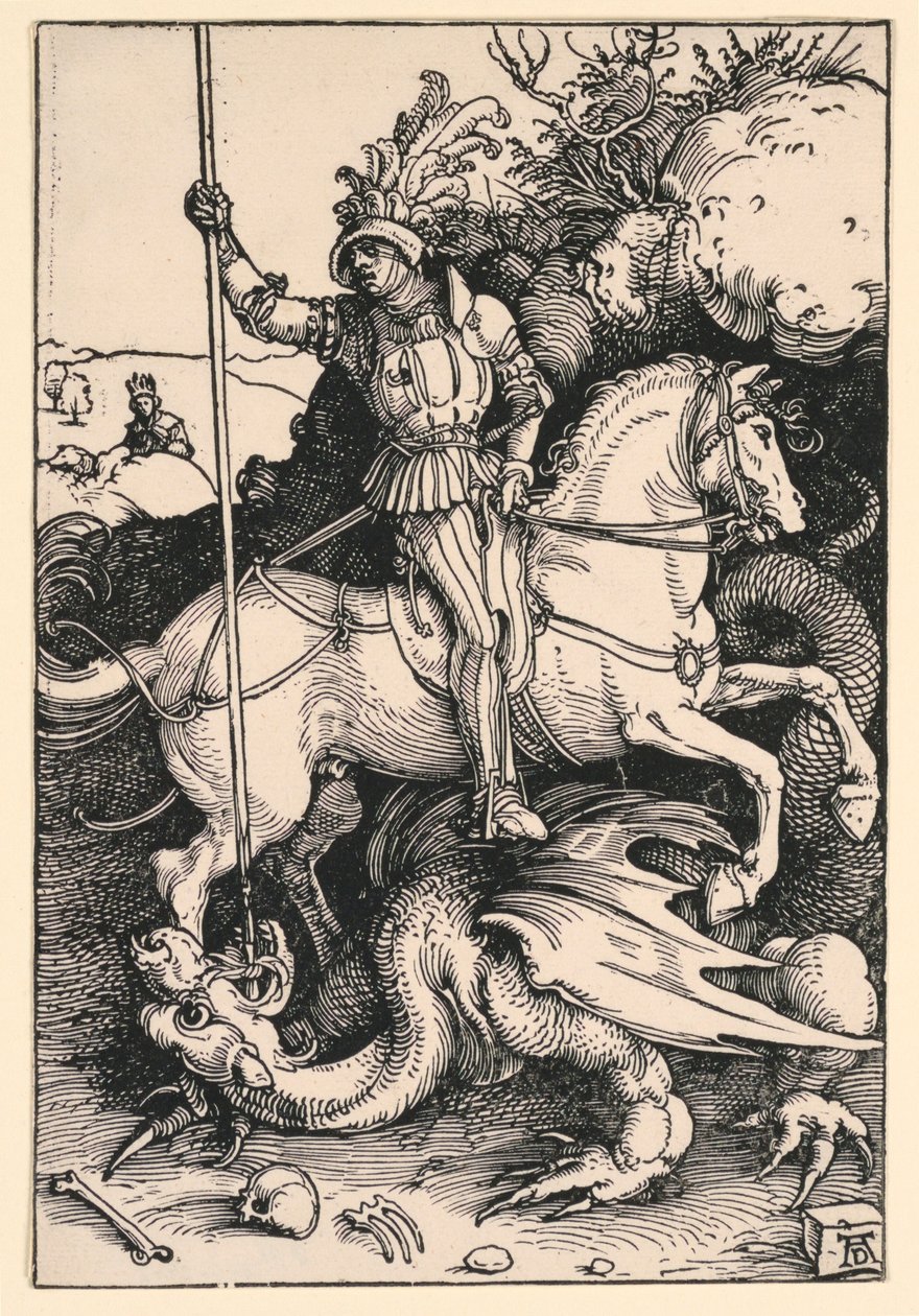 St. George Killing the Dr od Albrecht Dürer