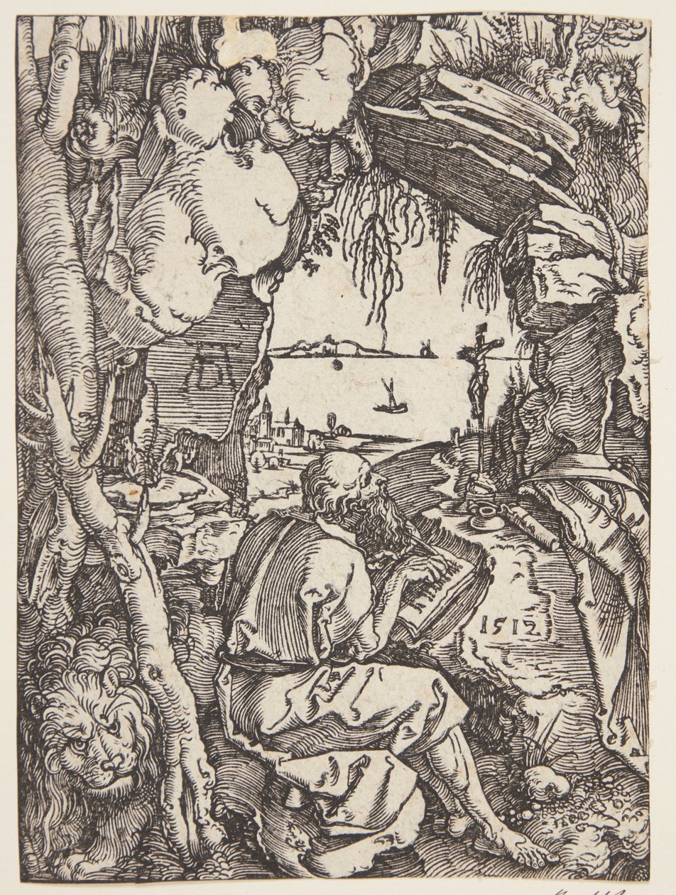 Svatý Jeroným v jeskyni od Albrecht Dürer