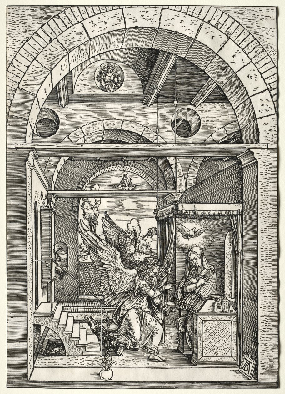Zvěstování od Albrecht Dürer