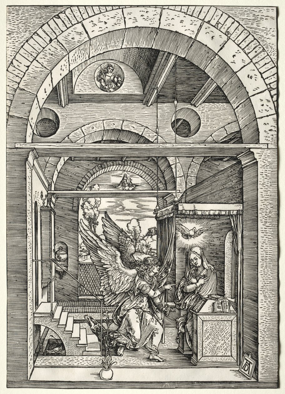 Zvěstování, c. 1503-1505. od Albrecht Dürer