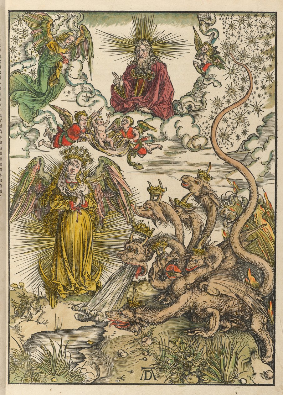 Apokalyptická žena od Albrecht Dürer
