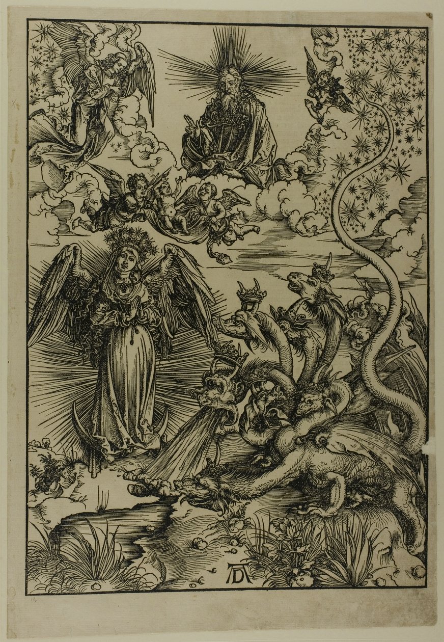 Apokalyptická žena, z Apokalypsy od Albrecht Dürer
